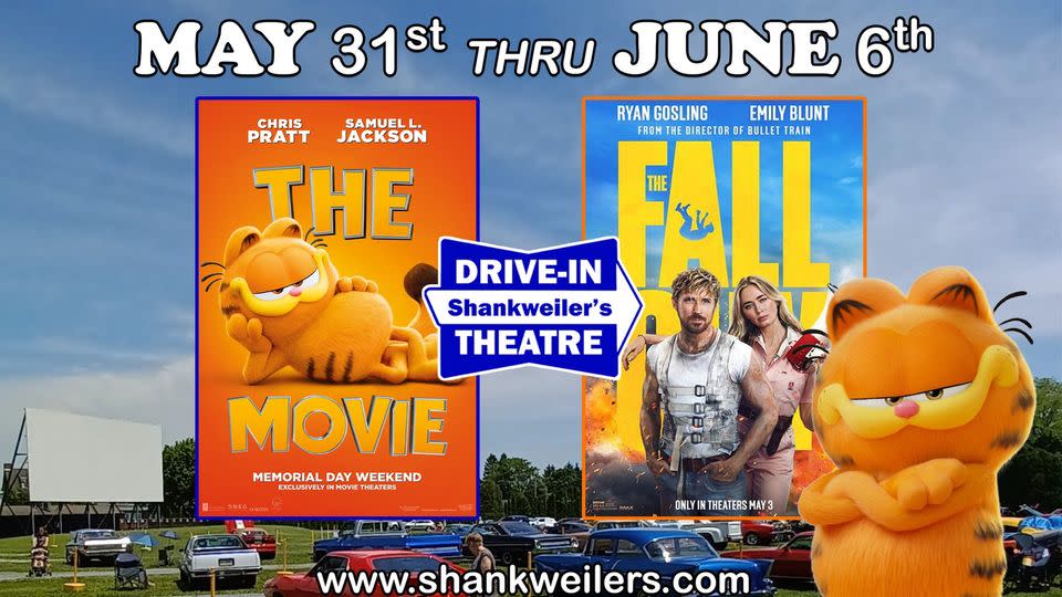 Drive-In Double Feature: GARFIELD and FALL GUY