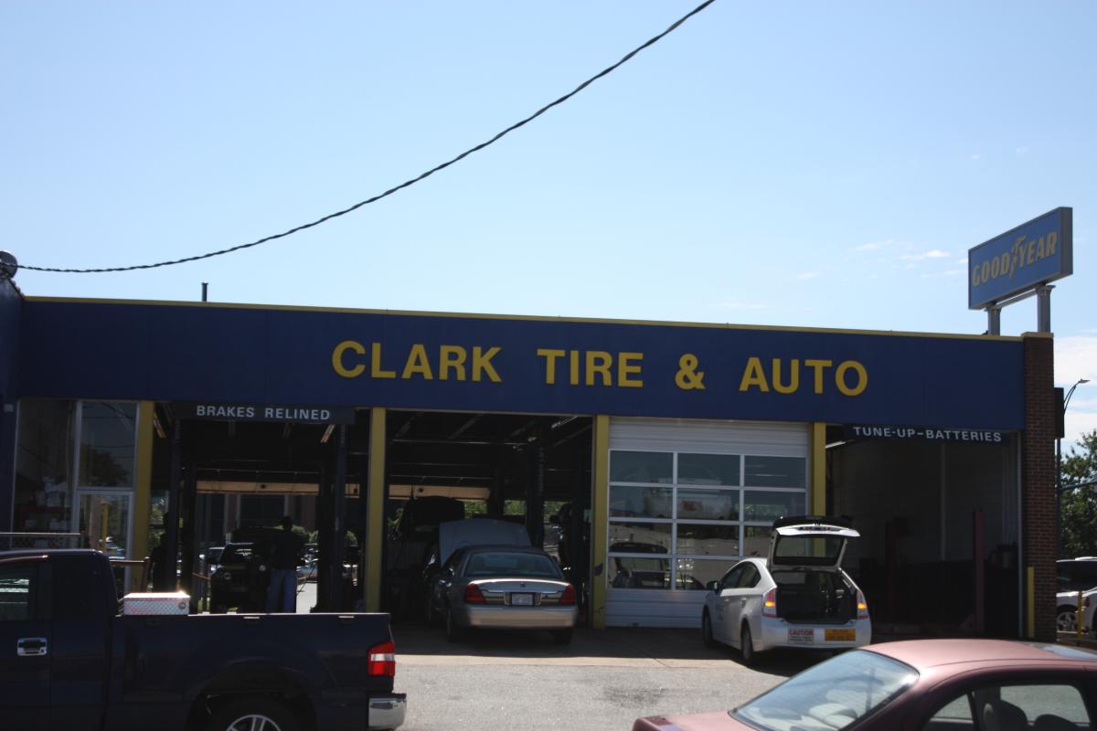 Clarks hotsell tire shop