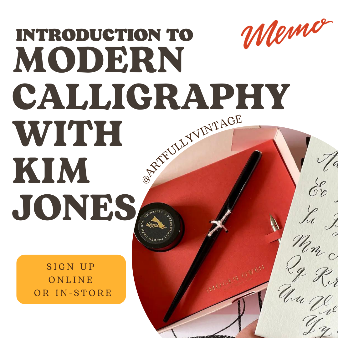 Intro to Modern Calligraphy w/ Kim Jones