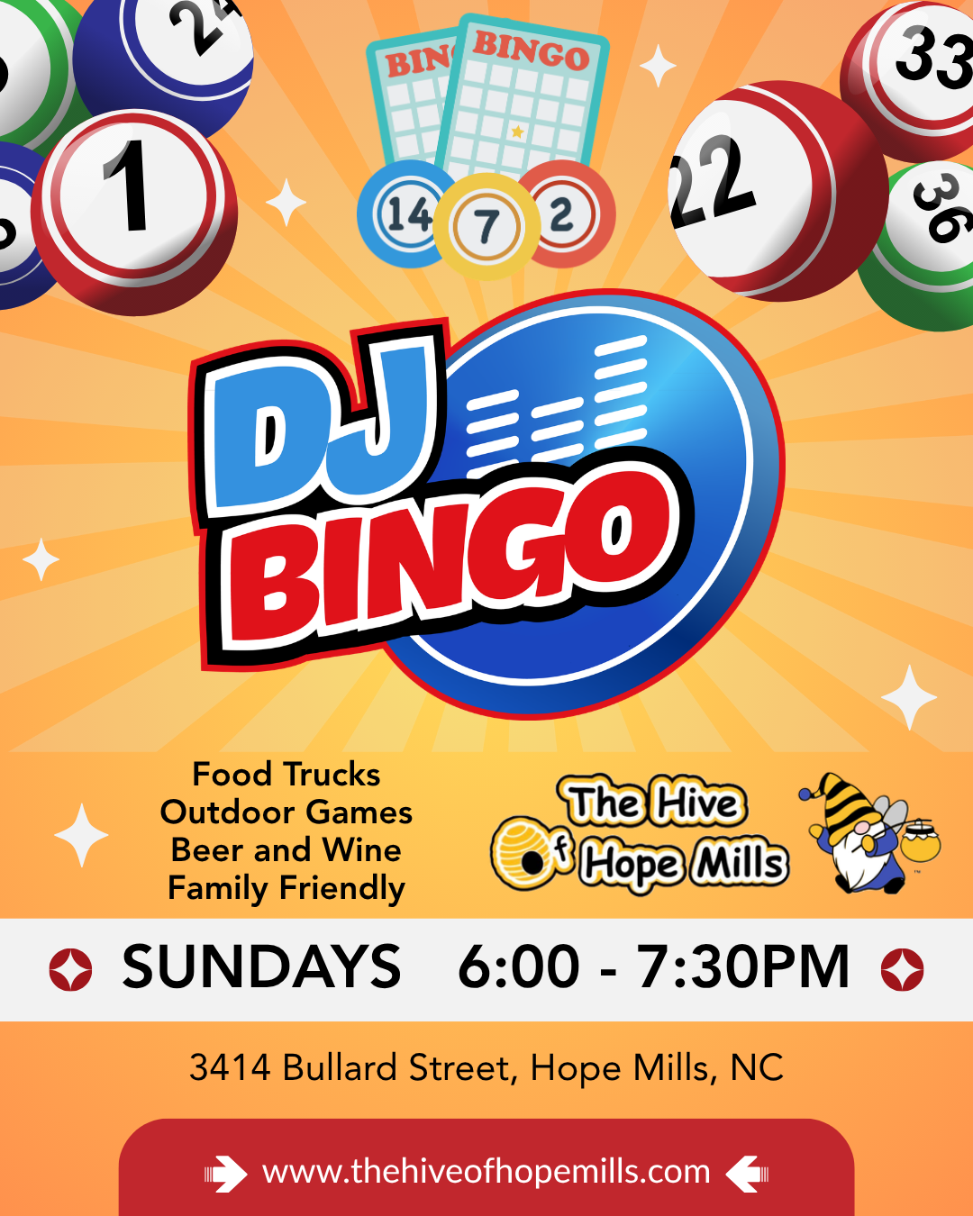 DJ MUSIC BINGO