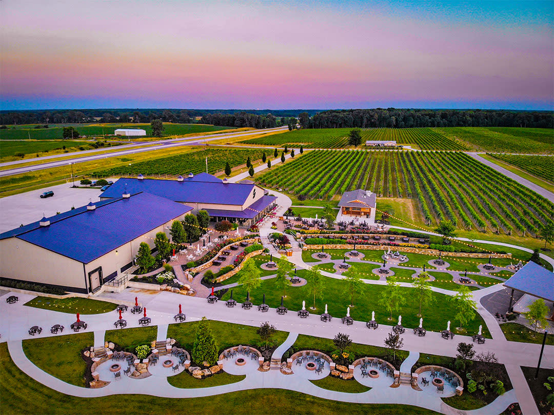 Heritage vineyard store