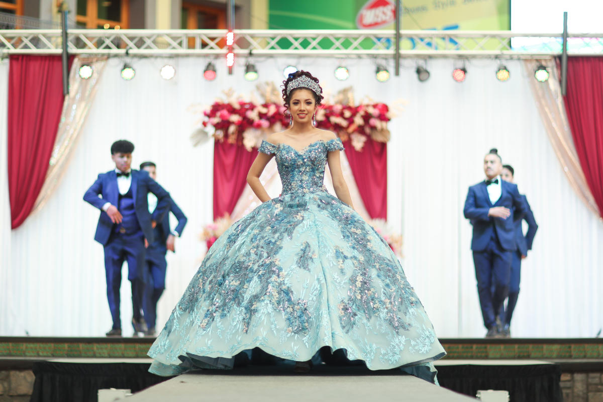 Club america quinceanera dress top