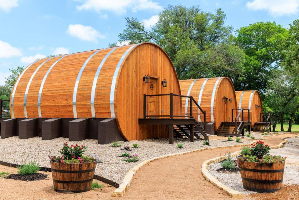 Wine Barrel Cabins Cabins