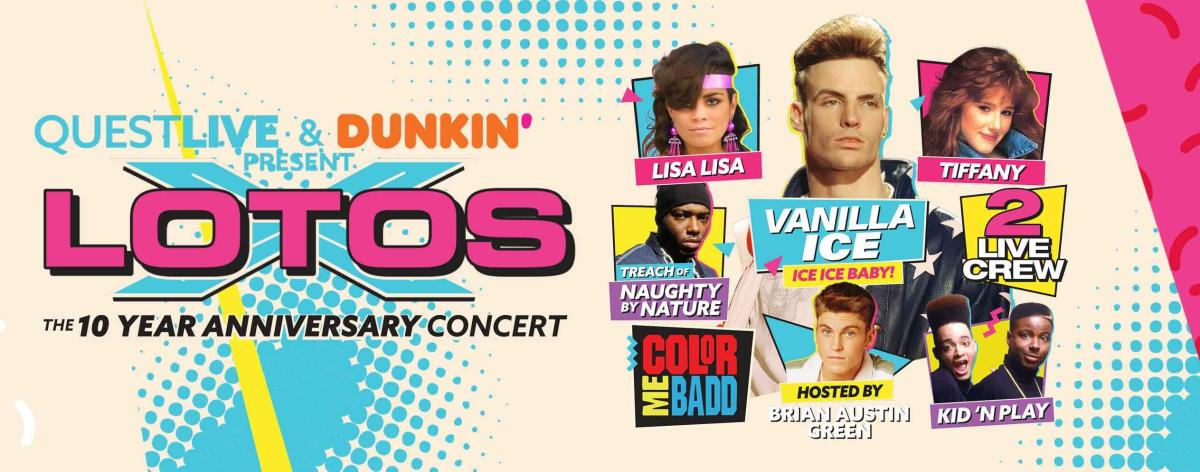 LOTOS X: 10 Year Anniversary Concert - Vanilla Ice, Lisa Lisa