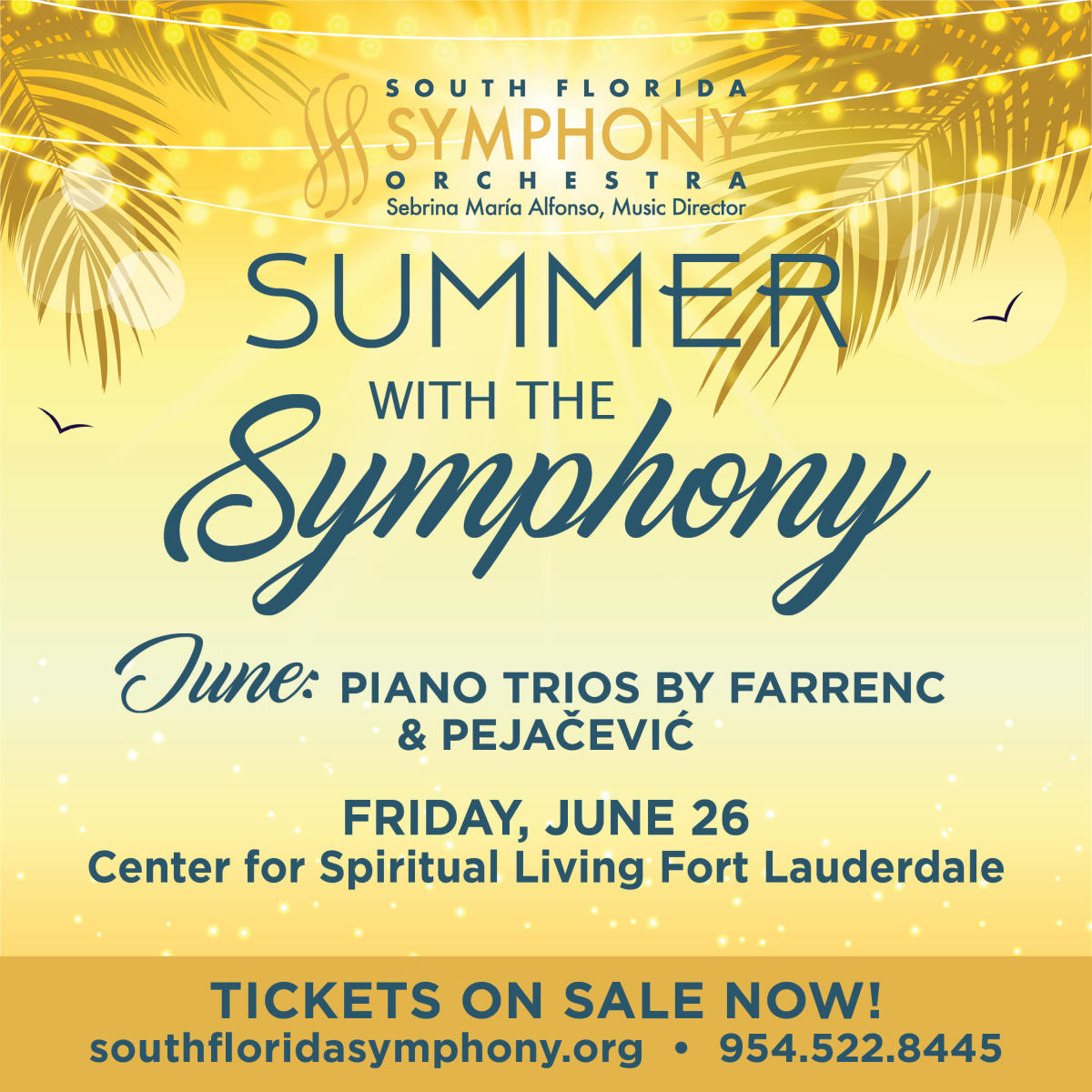South Florida Symphony Orchestra's Summer Chamber Music Series