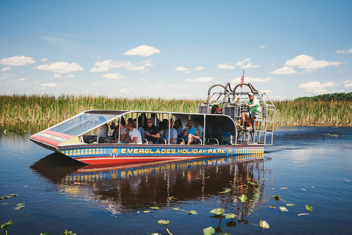 AIRBOAT ADVENTURE - EVERGLADES HOLIDAY PARK