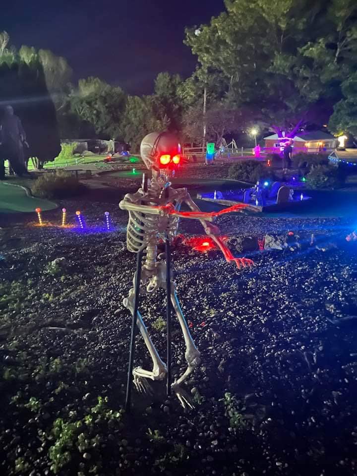 Haunted Glow in the Dark Miniature Golf