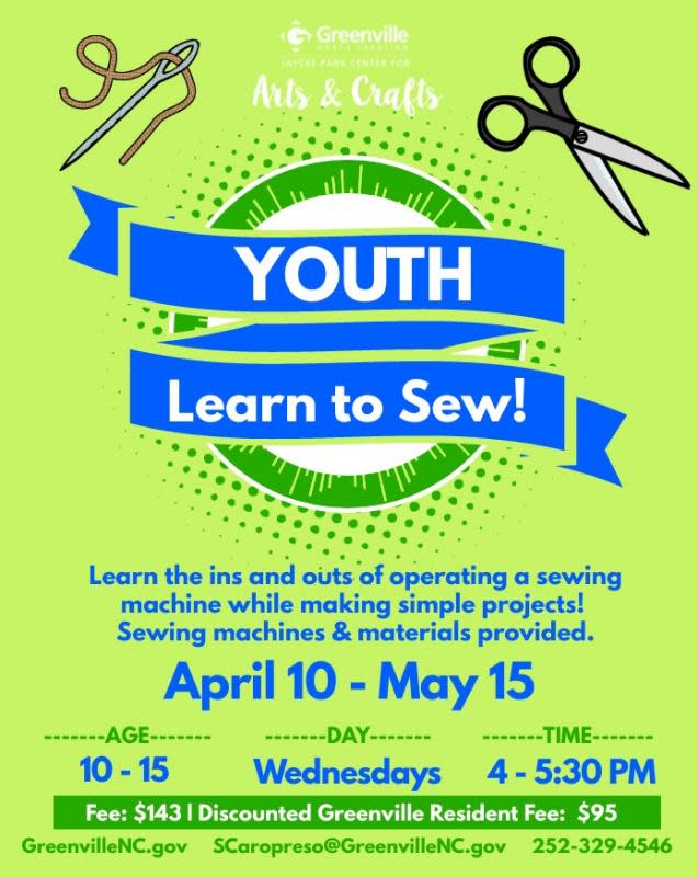 Youth Learn to Sew Class
