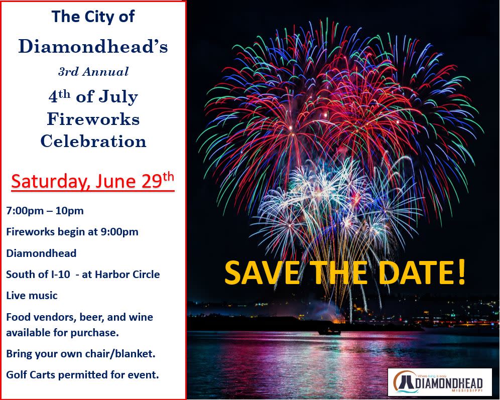 City of Diamondhead's Annual 4th of July Celebration | Diamondhead 