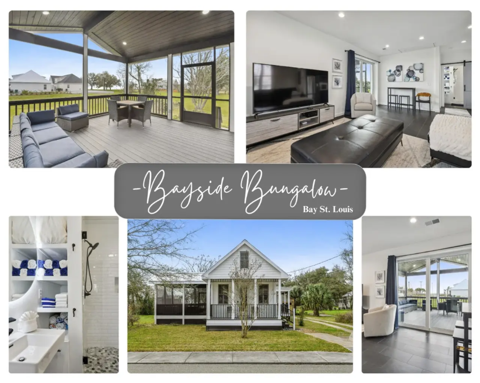 Bayside Bungalow Bay St. Louis, MS 39520