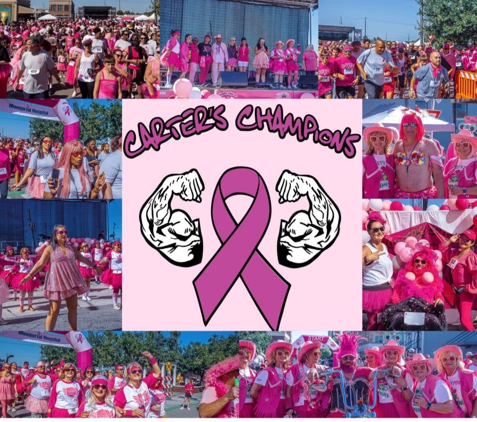 Carter's Champions Annual Pink Dress Run Gulfport, MS 39501