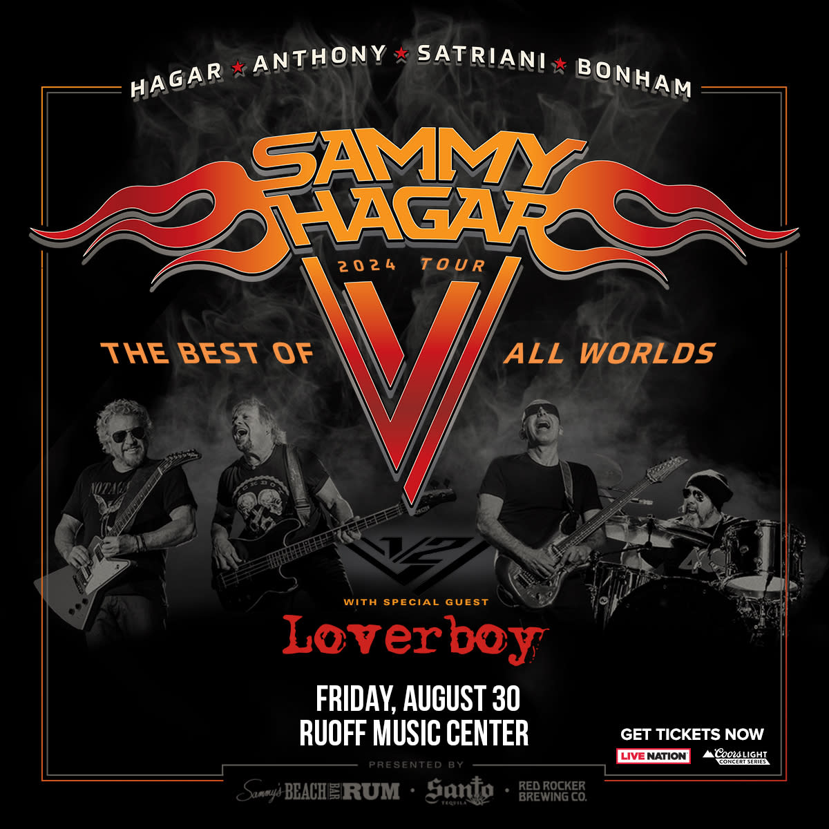 SAMMY HAGAR The Best of All Worlds Tour with special guest