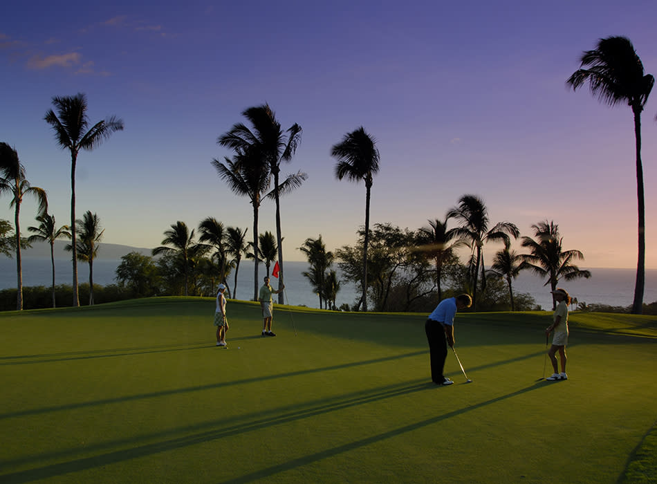 希少！90s ヴィンテージ Imperial Headwear Wailea Golf Course