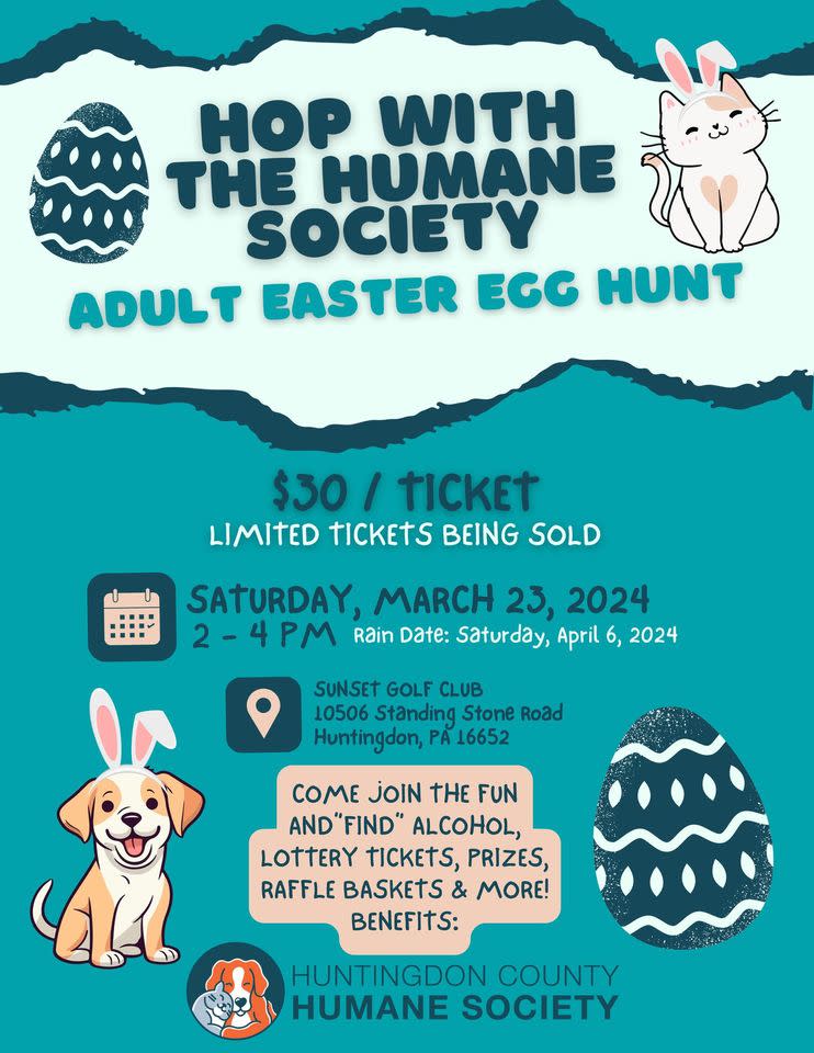 Adult Easter Egg Hunt at Sunset Golf Club