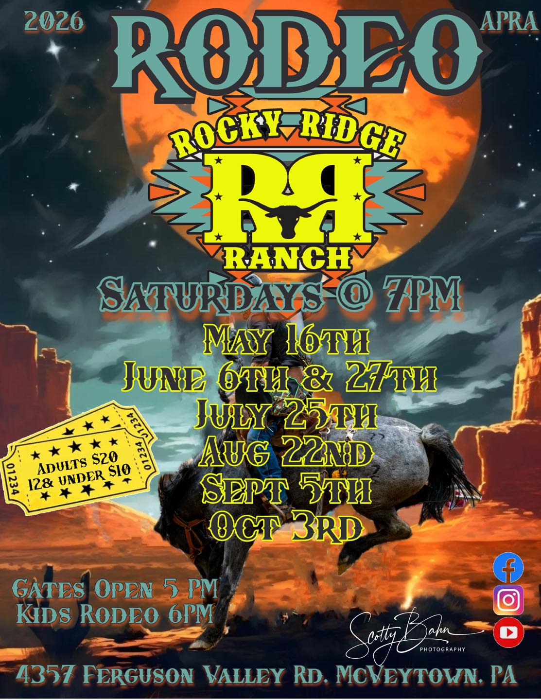 Rodeo at Rocky Ridge Ranch