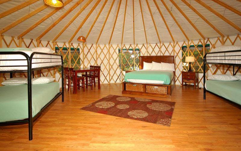 Lake yurts deals