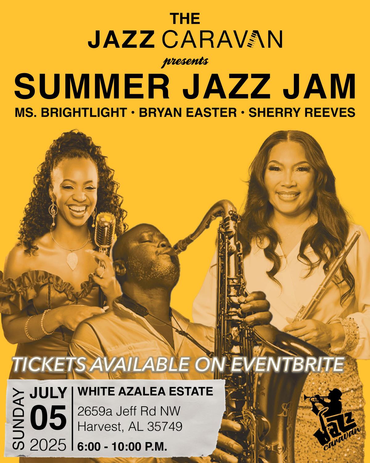Jazz Caravan Presents Summer Jazz JAM