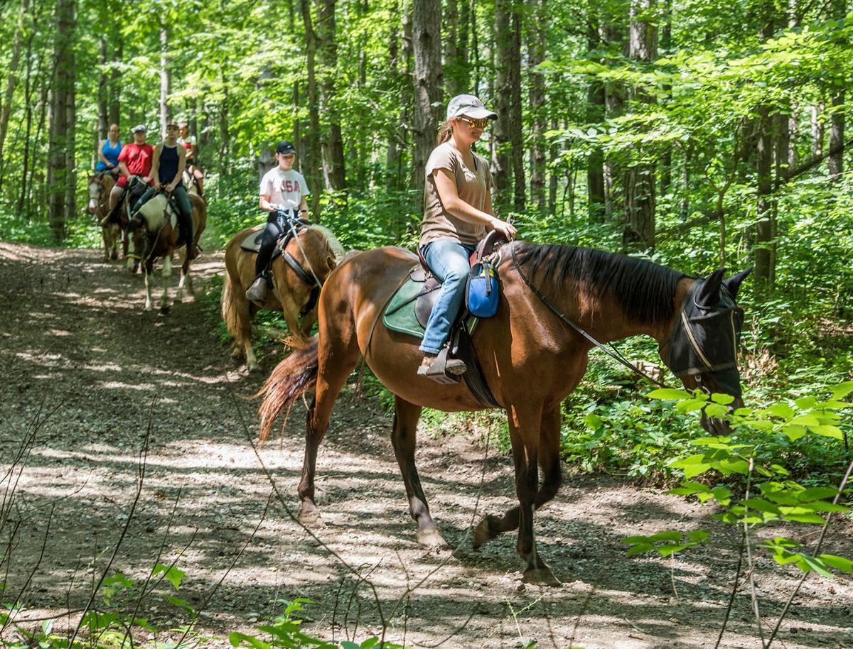 Pokagon state park hiking store
