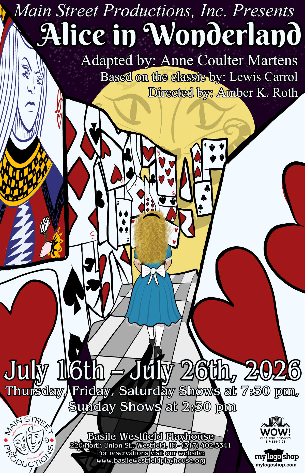 ALICE IN WONDERLAND presented by Main Street Productions