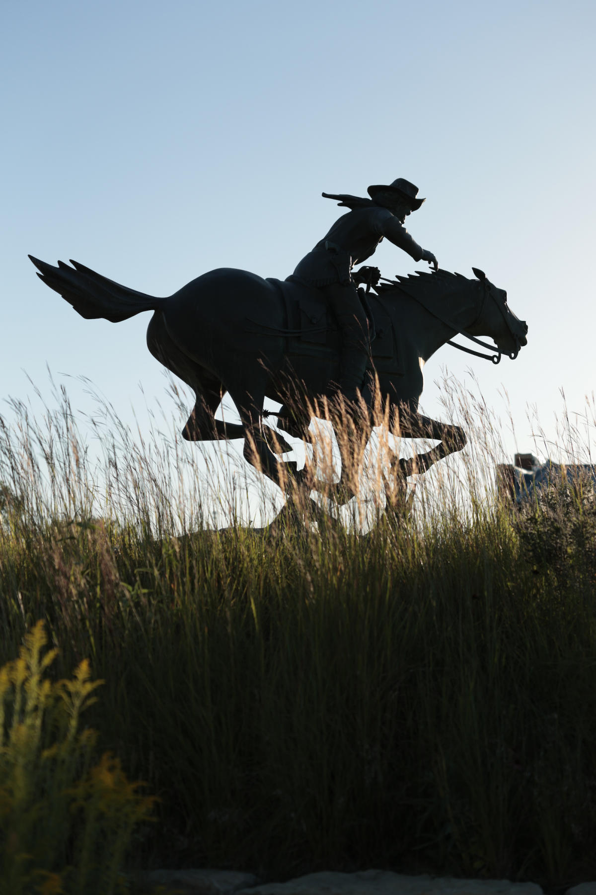 Pony Express Horse & Rider Statue - Marysville KS, 66508