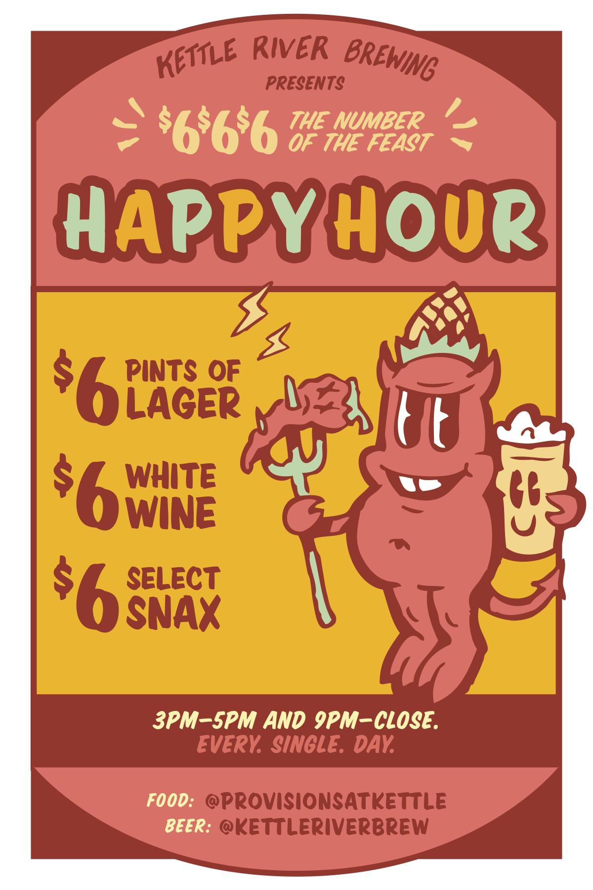 $6 Happy Hour