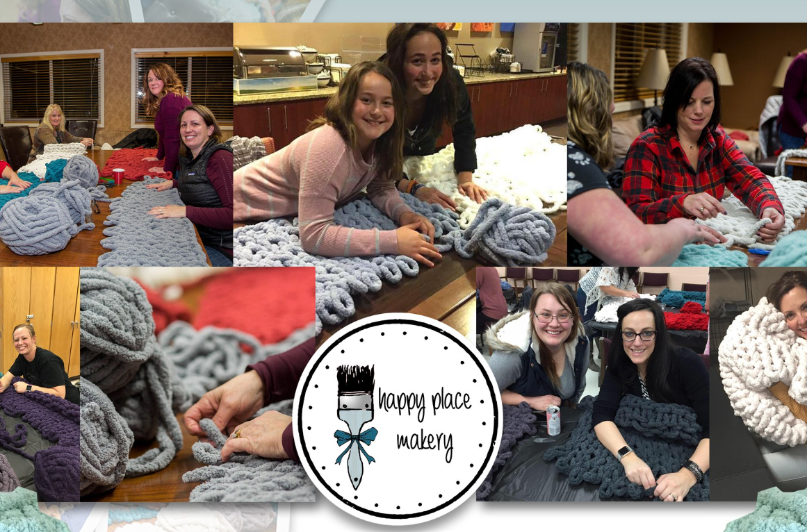 Sip Knit Chunky Blanket Workshop