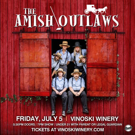 The Amish Outlaws at Vinoski Winery