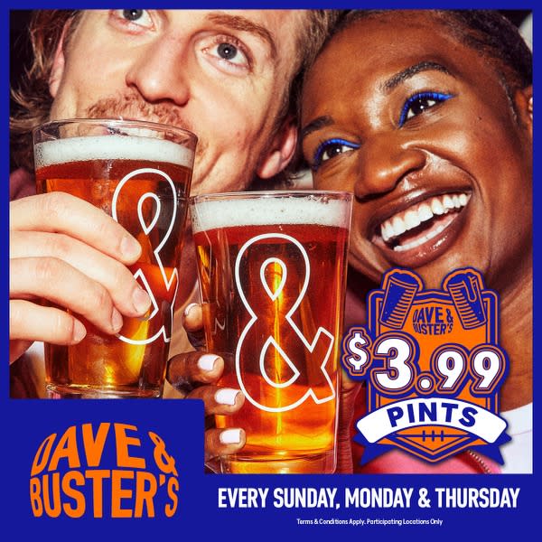 Dave & Buster's - Eat, Drink, Play & Watch Sports® all Under One