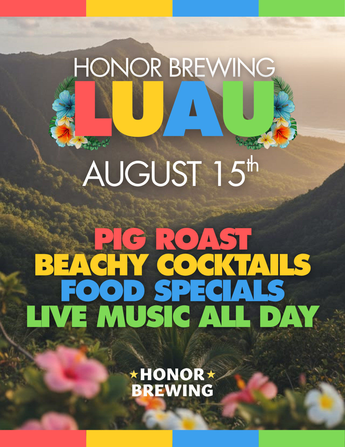 Honor Brewing Luau! at Honor Brewing in Ashburn