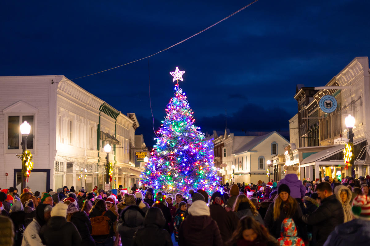 Mackinac Island Christmas Tree