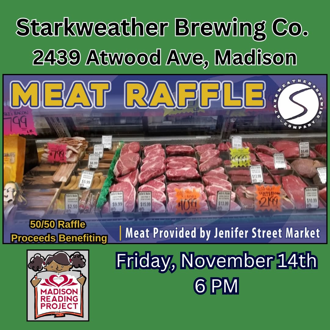 Meat Raffle Numbers Itβs Meat Raffle Time! at Starkweather Brewing Company | Madison, WI