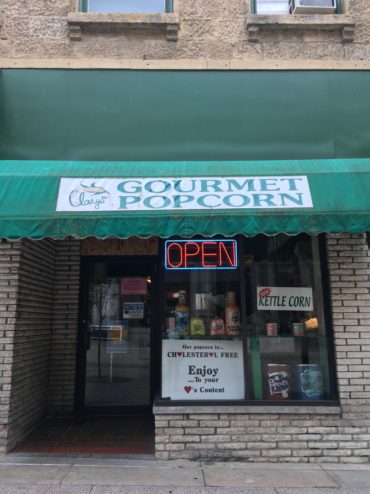 Clary's Gourmet Popcorn Madison, WI