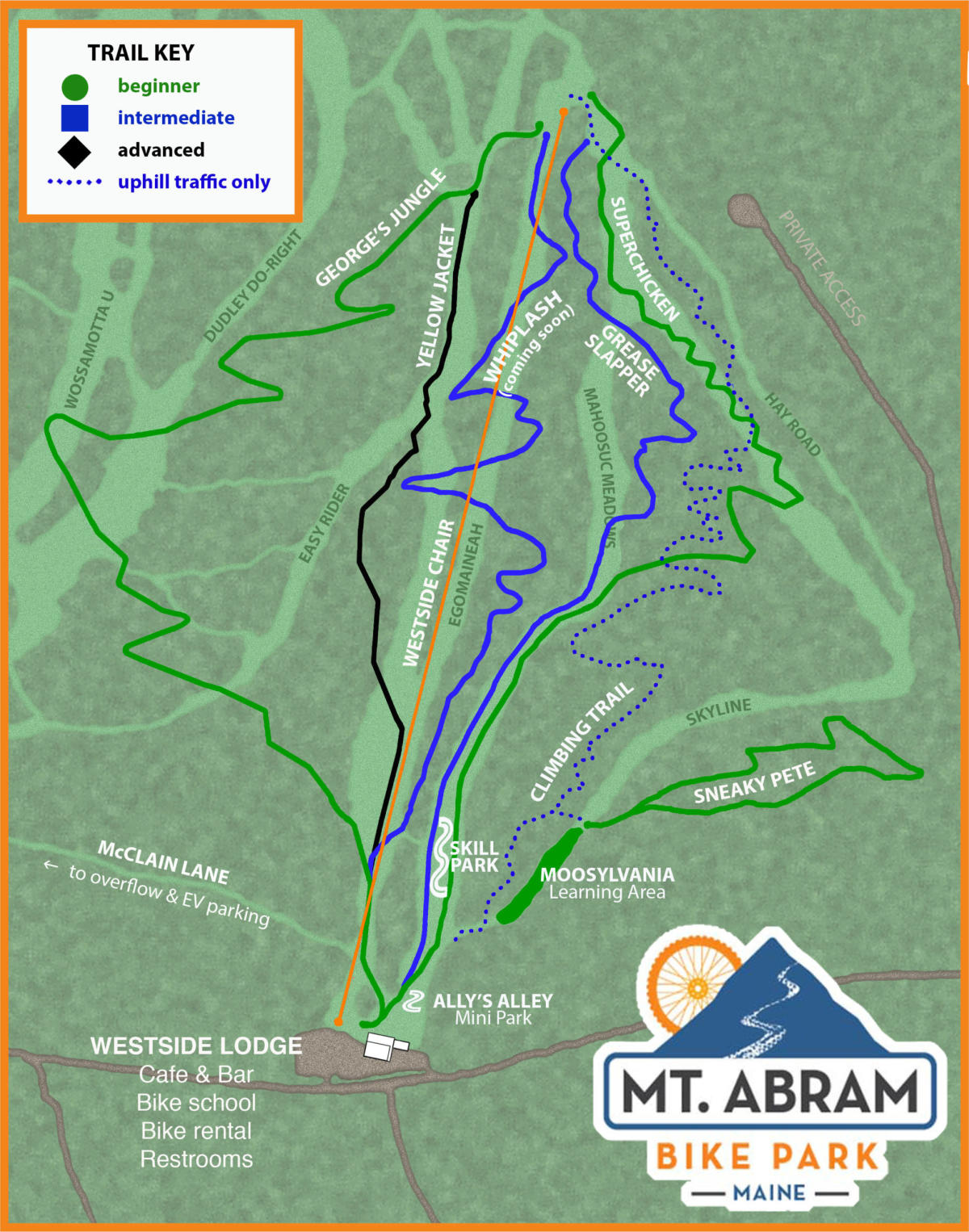 Mt abram on sale bike park