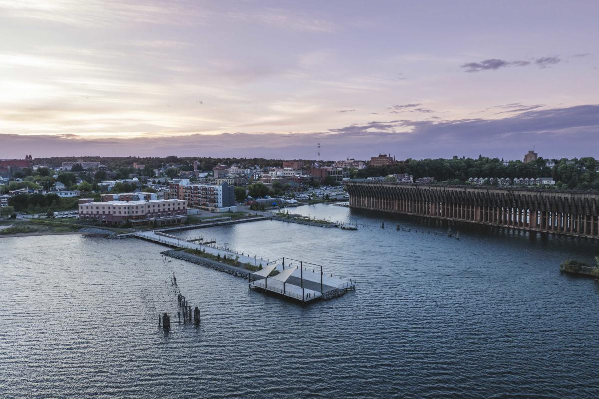 Founders Landing Boardwalk and Piers | Marquette, MI 49855
