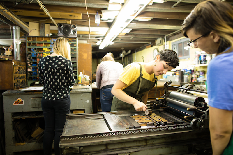 Did You Know There's a Century-Old Printing Press in Bay View?