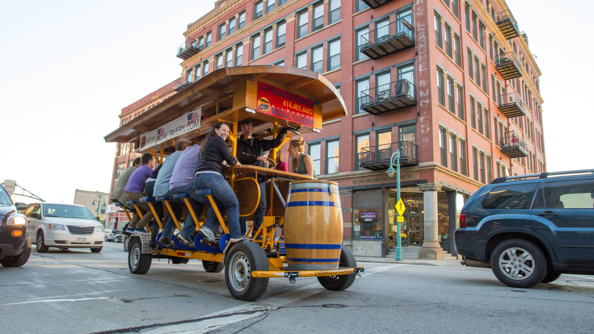 Beer pedal wagon clearance