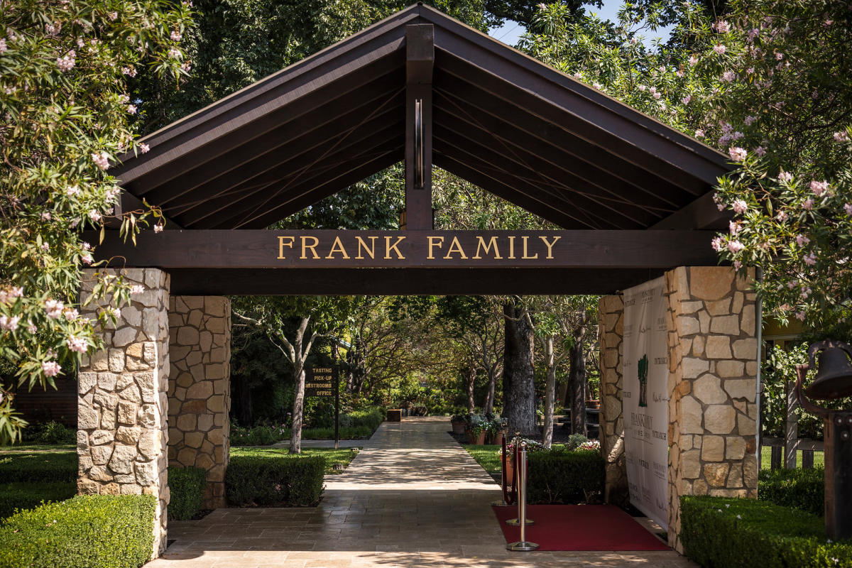 Frank family wine best sale