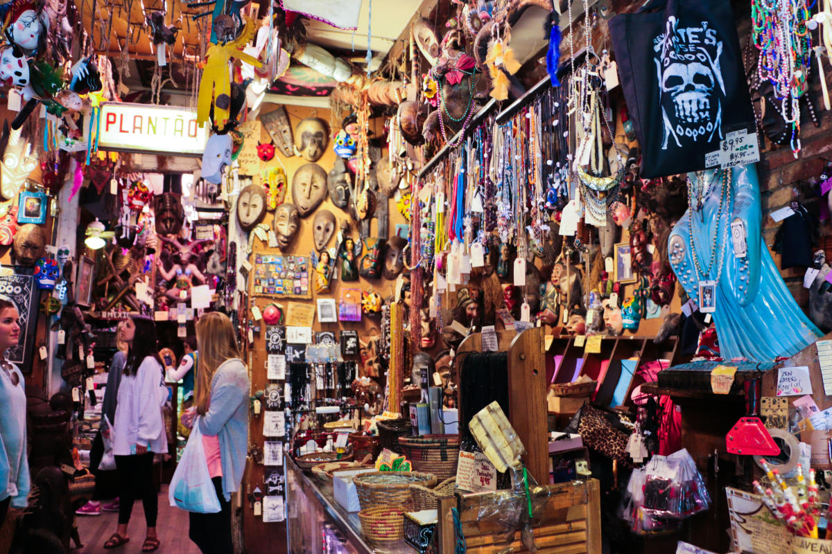 Voodoo doll shop top