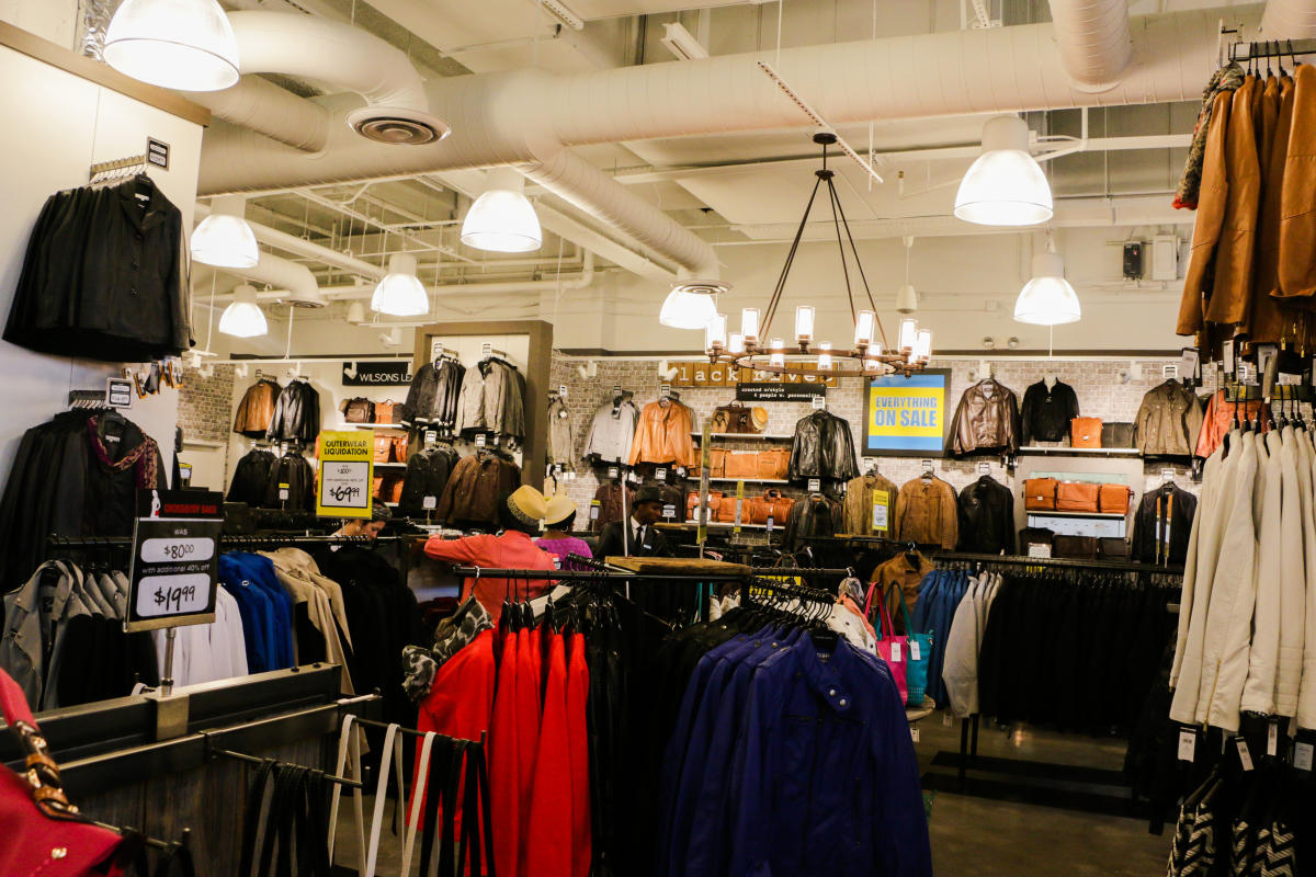 Wilson leather coat store new arrivals