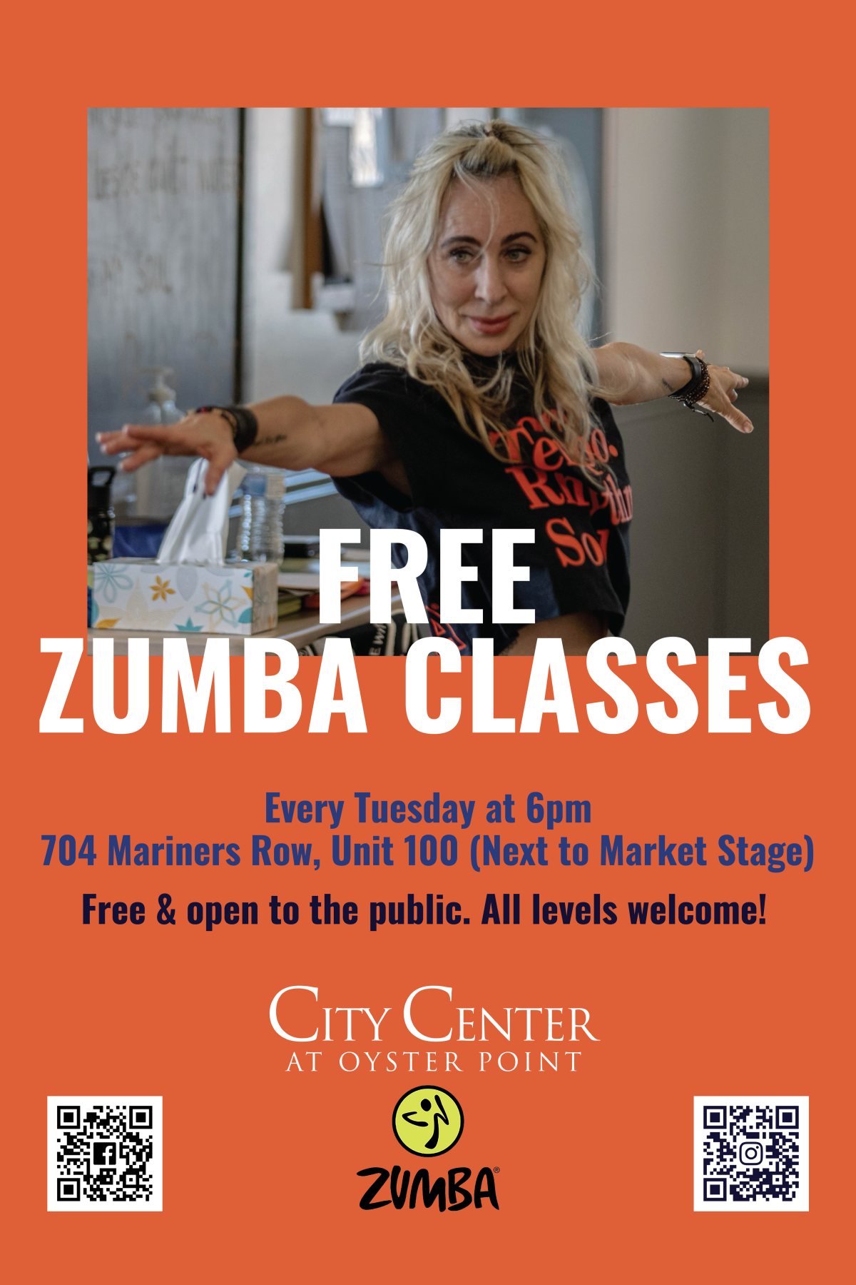 Free zumba shop