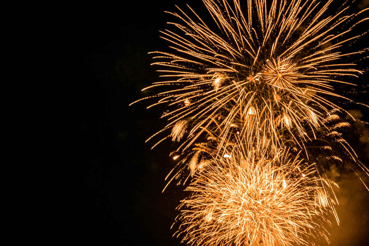 Jamestown fireworks or event image