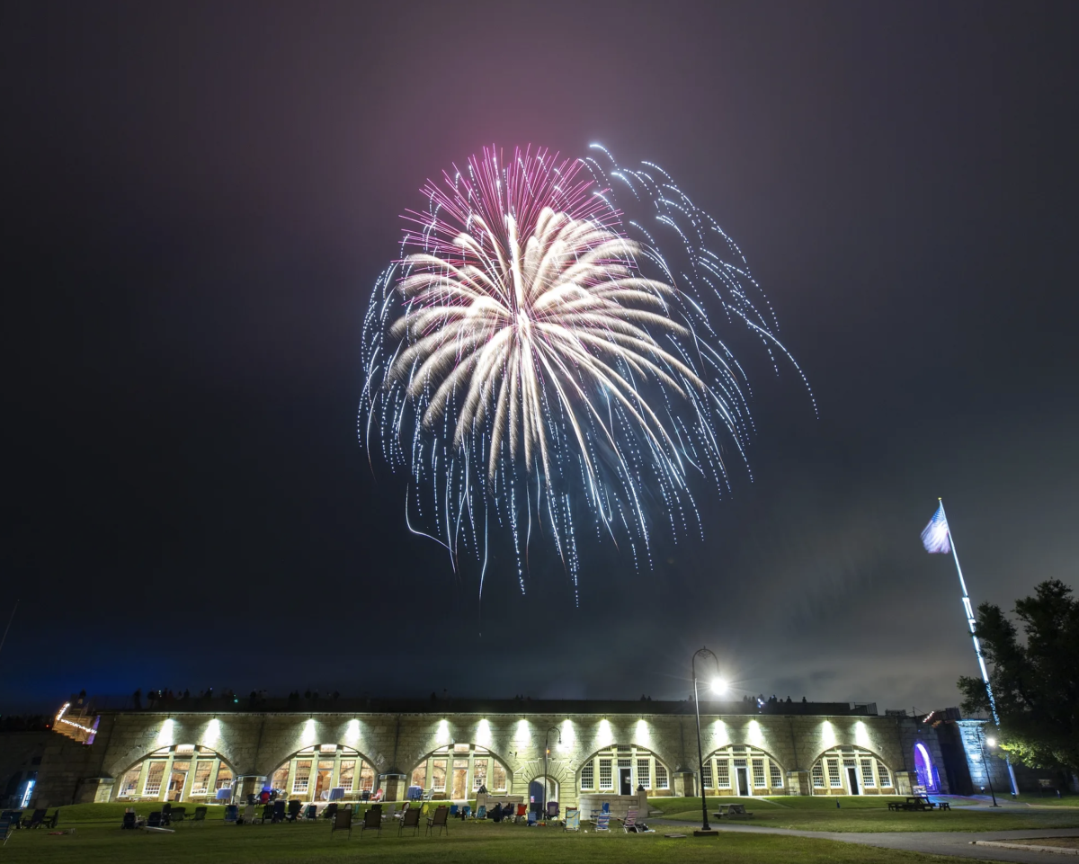 Newport fireworks or event image