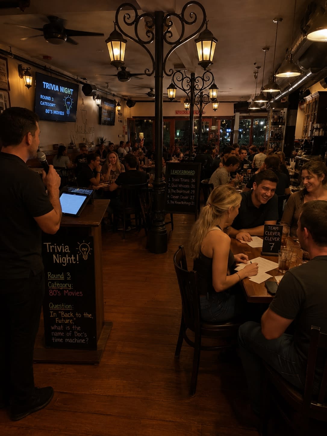 Music Trivia with Gas Lamp Grille | Newport, RI | Discover Newport