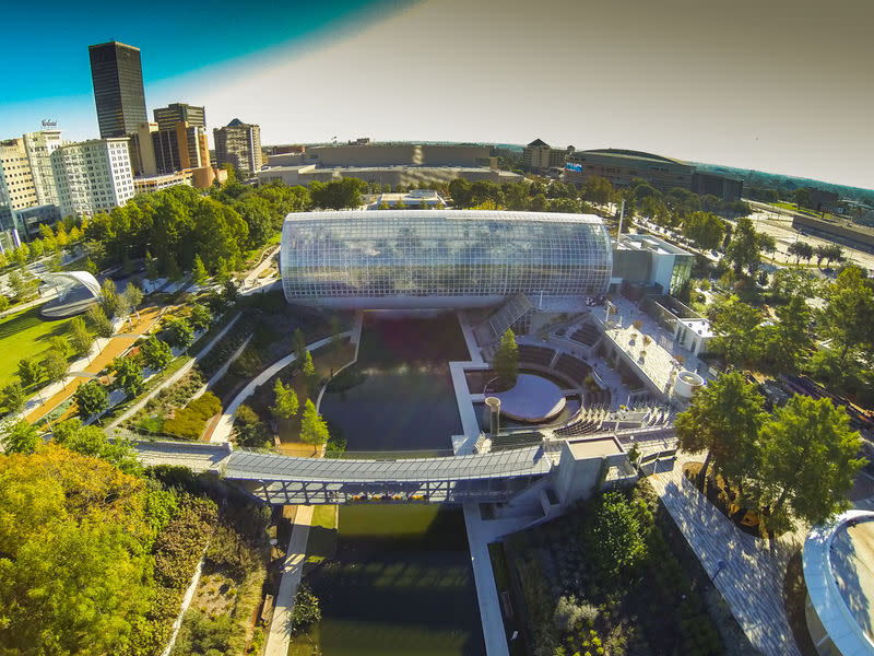バクテラス Myriad Botanical Gardens & Crystal Bridge Conservatory | Oklahoma