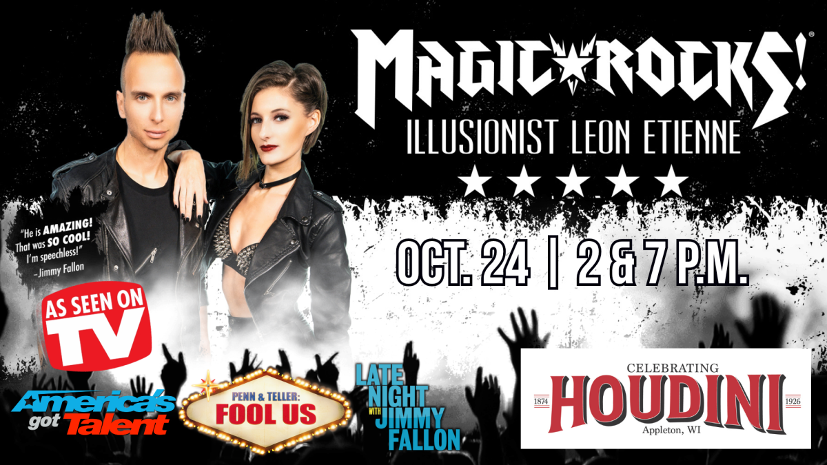 Magic Rocks! Illusionist Leon Etienne