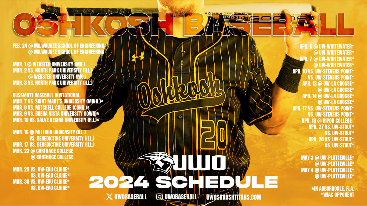 UW-Oshkosh Baseball vs UW-Stevens Point
