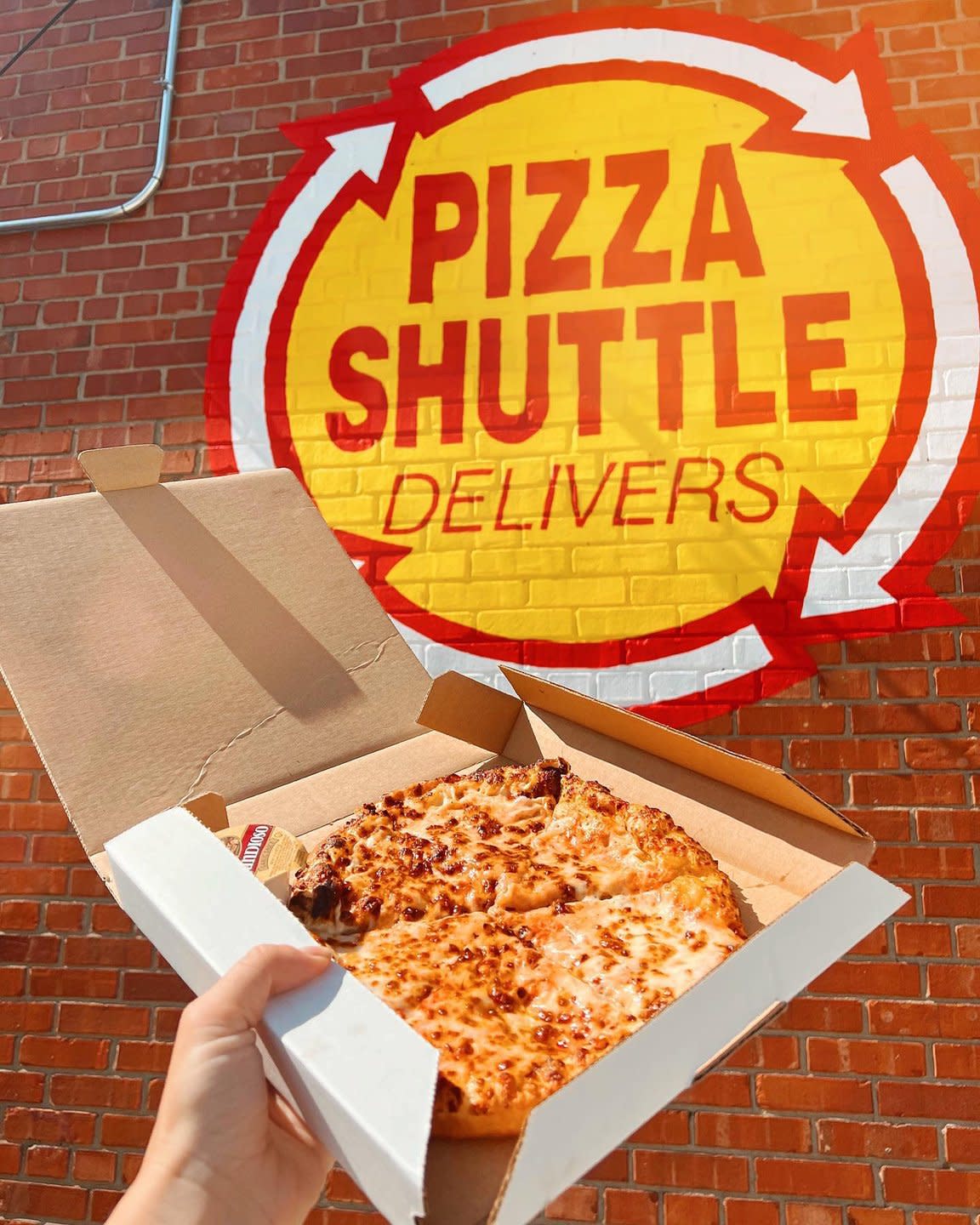 Pizza shuttle shop menu