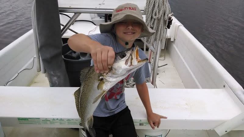 Speckled Trout Fishing Charters  Capt James Pic Fishing Panama City Beach  Florida