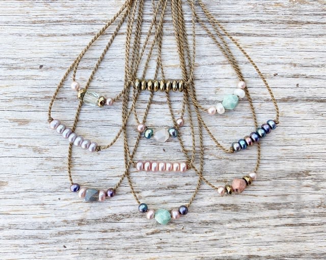 Tula blue outlet necklace