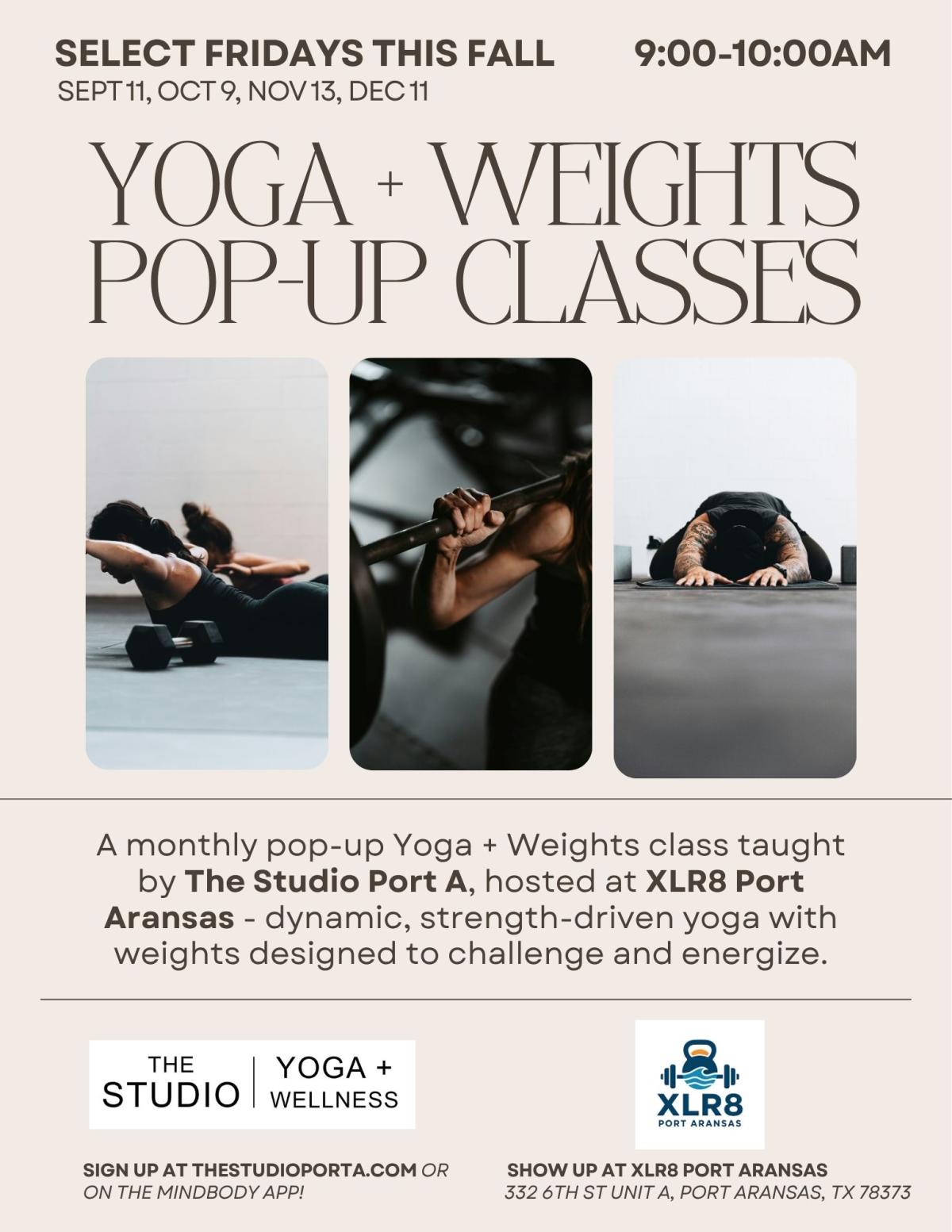 Yoga + Weights